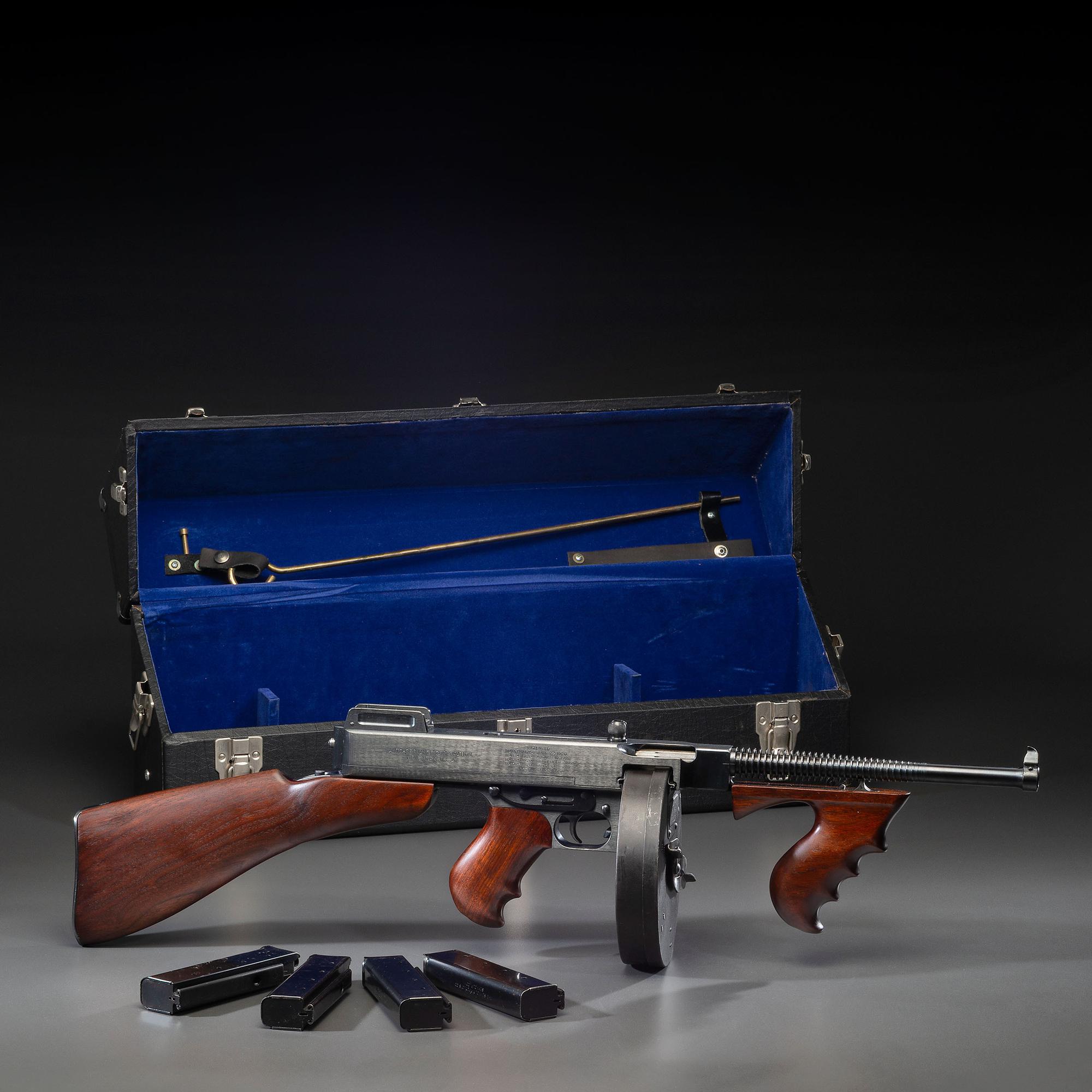***Excellent Fully Transferable Colt Model 1921 Thompson Submachine Gun NFA/Class III with Case and Accoutrements