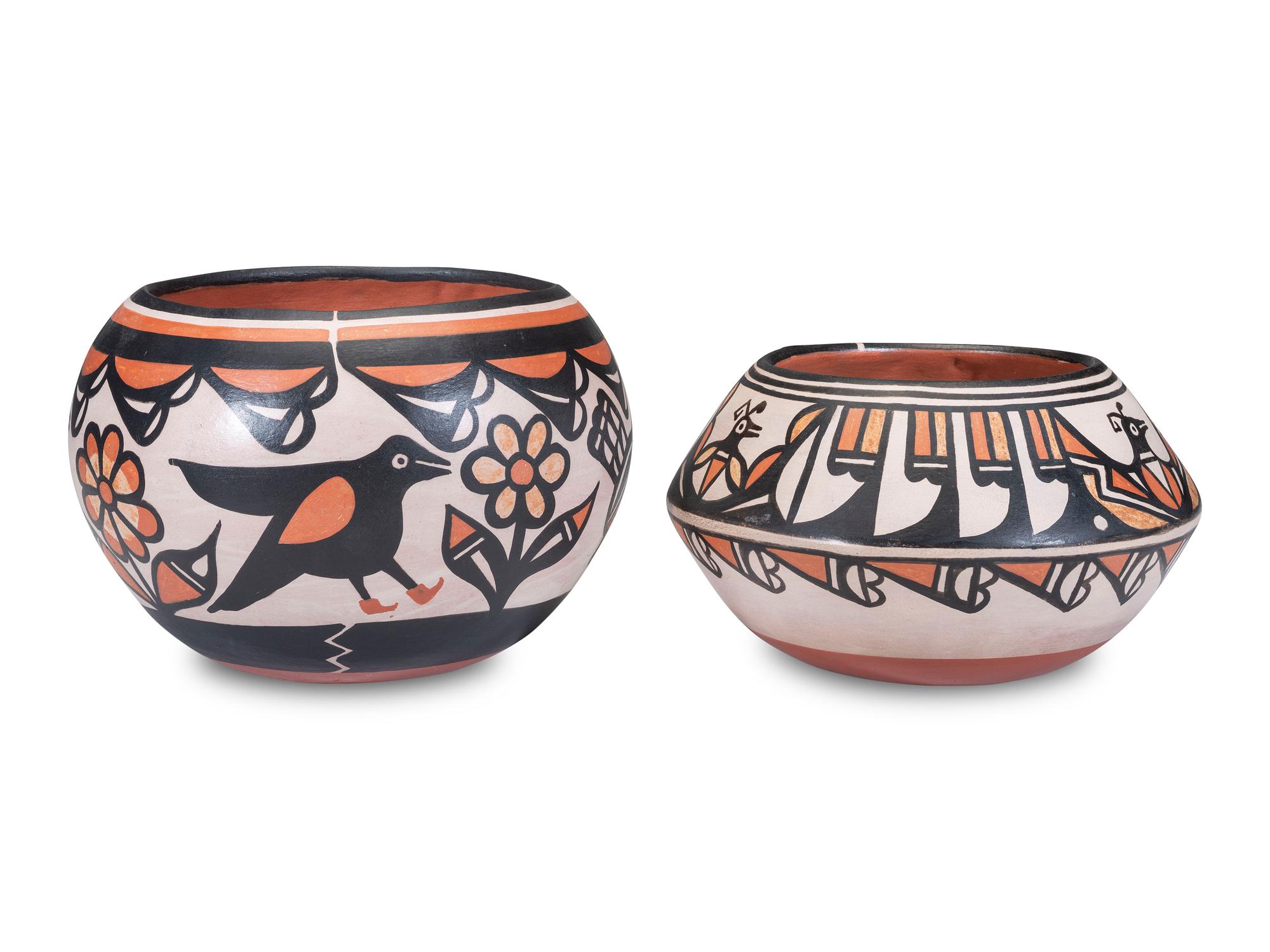 Polychrome Figural Pottery