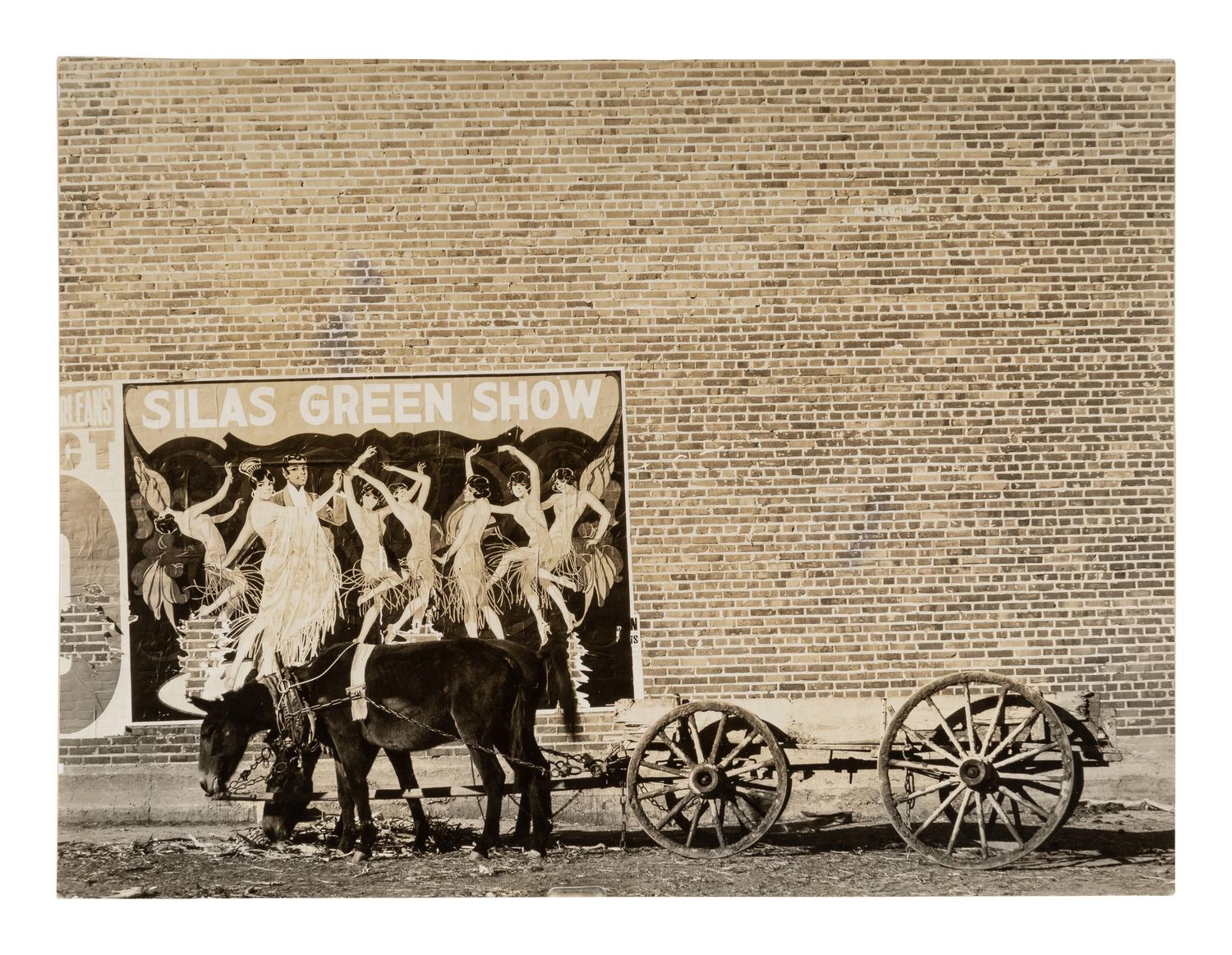 Walker Evans (1903-1975) Mule Team in Mississippi, 1937