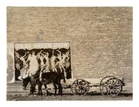 Walker Evans (1903-1975) Mule Team in Mississippi, 1937