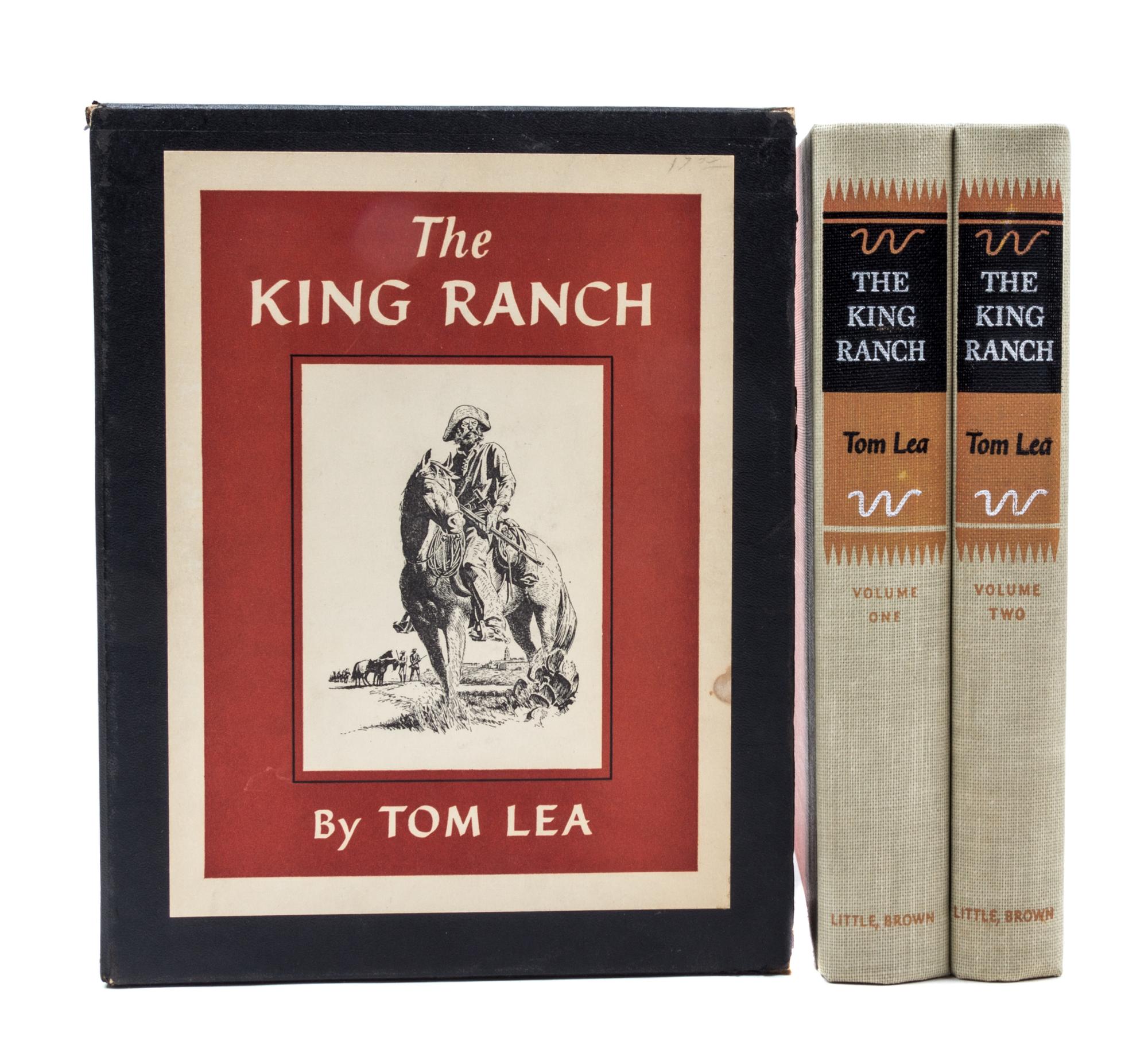 LEA, TOM The King Ranch. Boston, 1957.