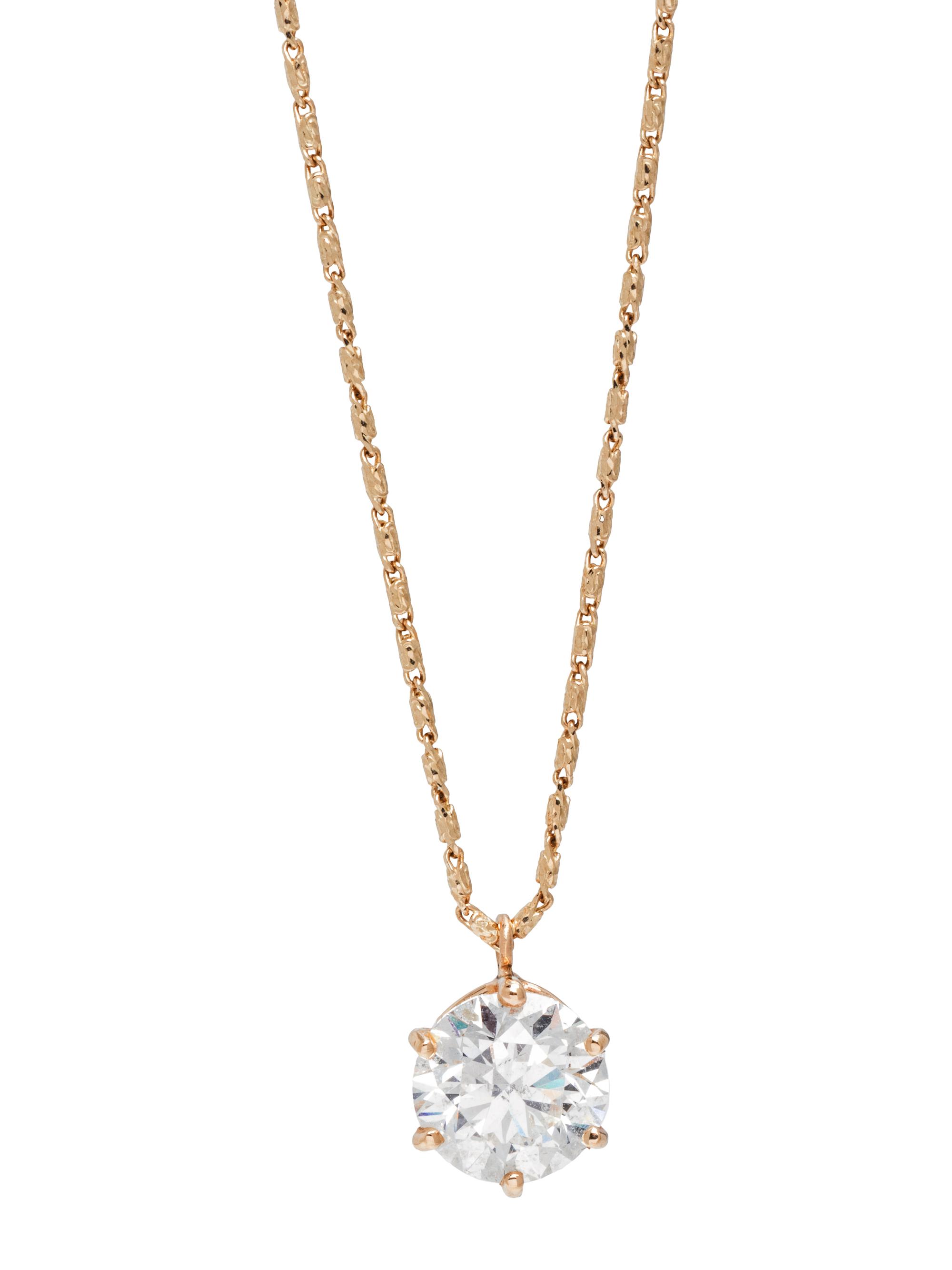 DIAMOND PENDANT/NECKLACE
