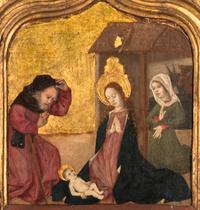 The Annunciation, The Visitation, The Nativity (a tryptich)