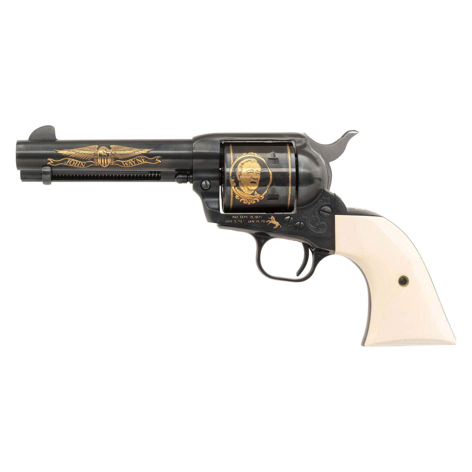 *Colt John Wayne Commemorative with Casino Display Case