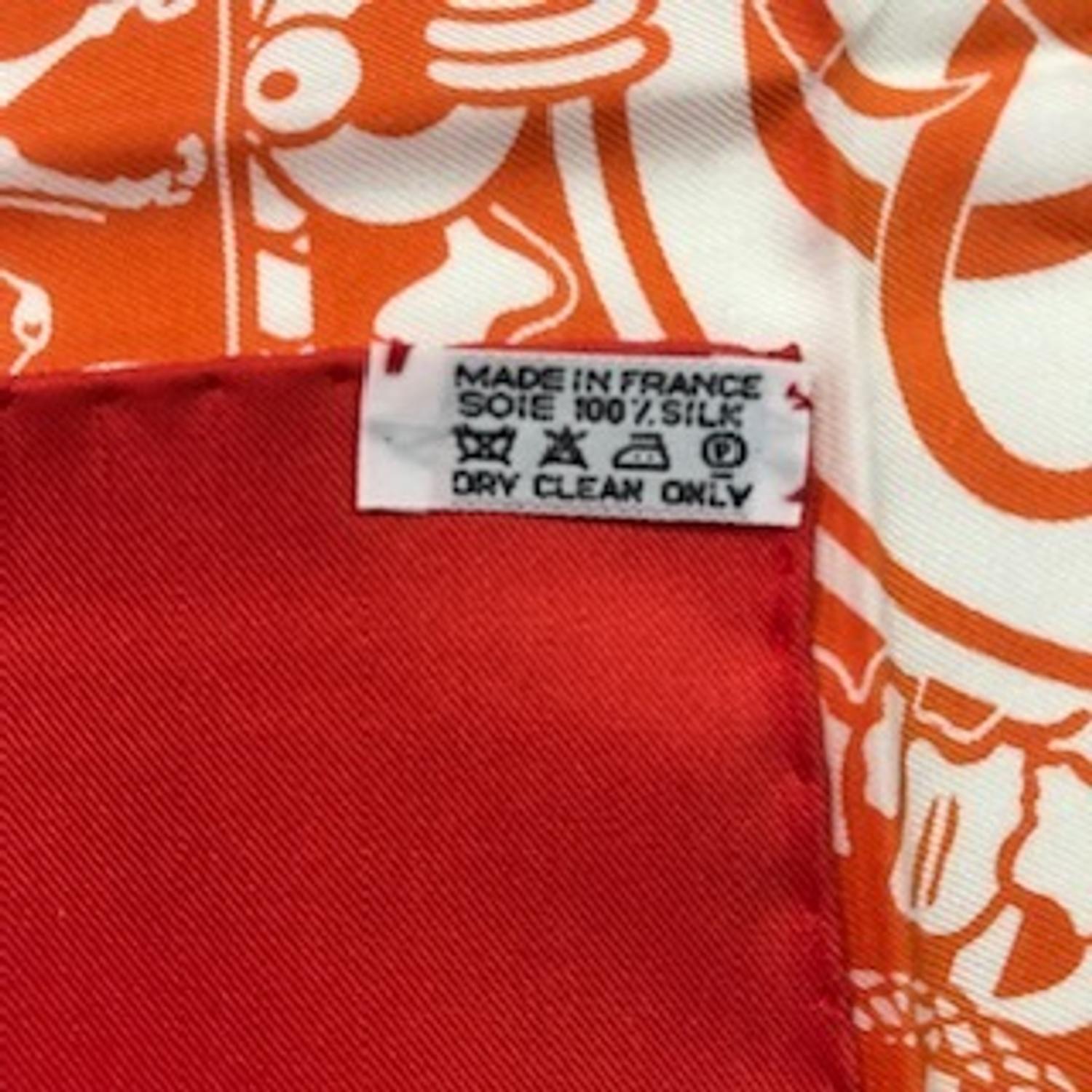 Hermès 90cm Silk Scarf