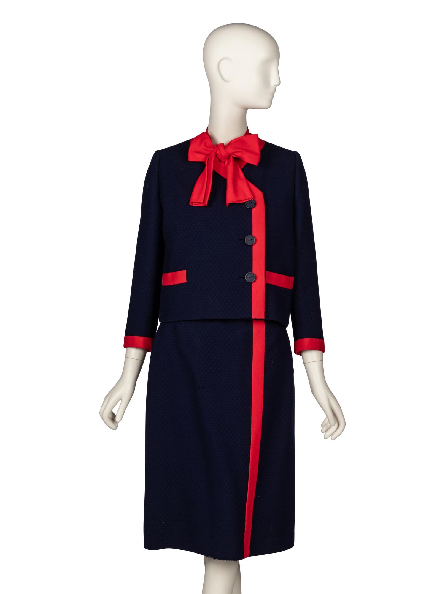 Norman Norell, Three-Piece Skirt Suit Ensemble