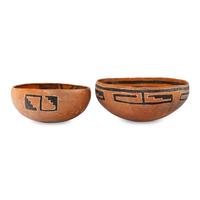 Ancestral Pueblo, Pinedale Polychrome Pottery Bowl