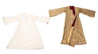 Three Middle Eastern Garments Approximate length of first mentioned 54 inches. — 20TH CENTURY