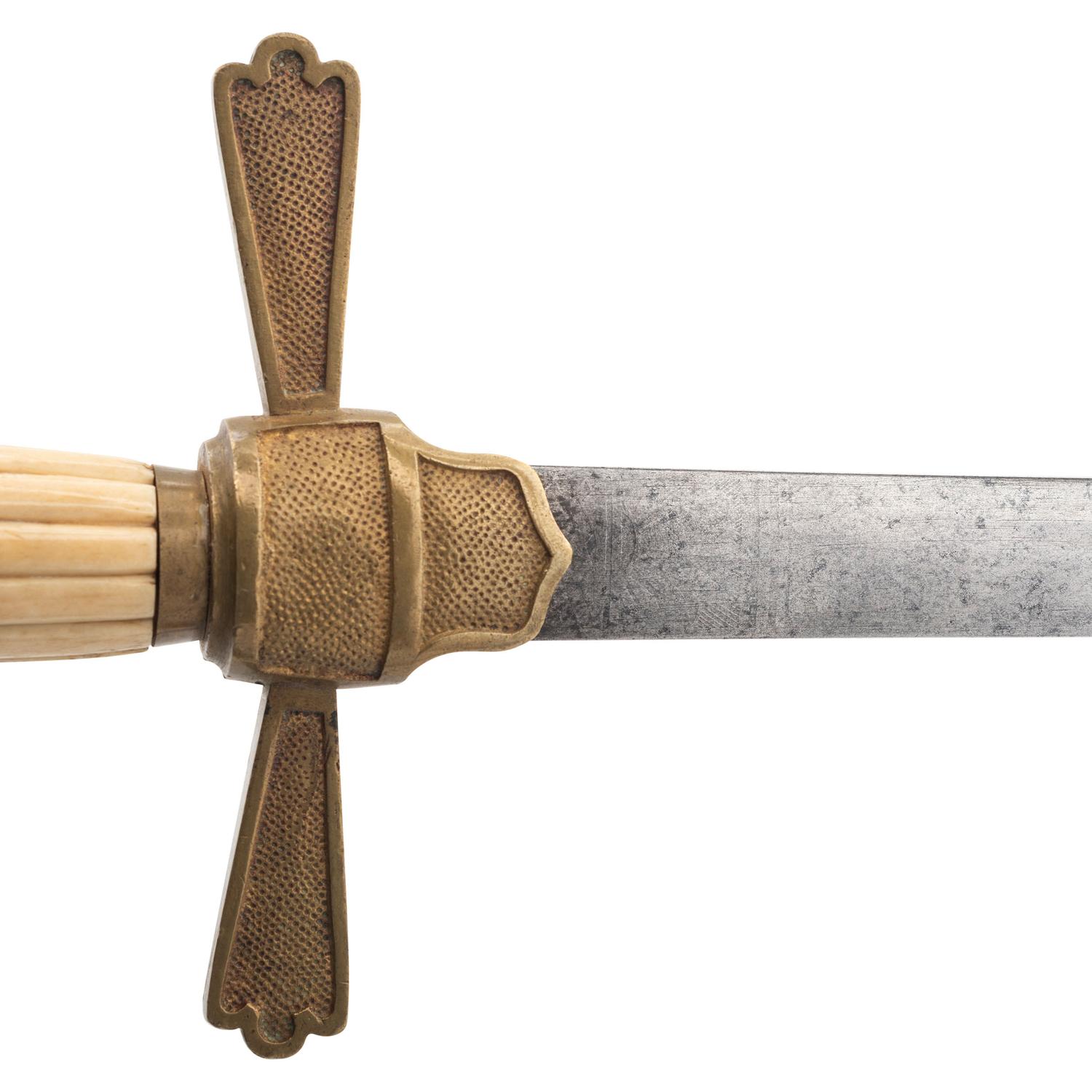 Presentation Horstmann Scabbard to Surgeon Martin Rizer, 72nd PA - Philadelphia Fire Zouaves with Militia Sword