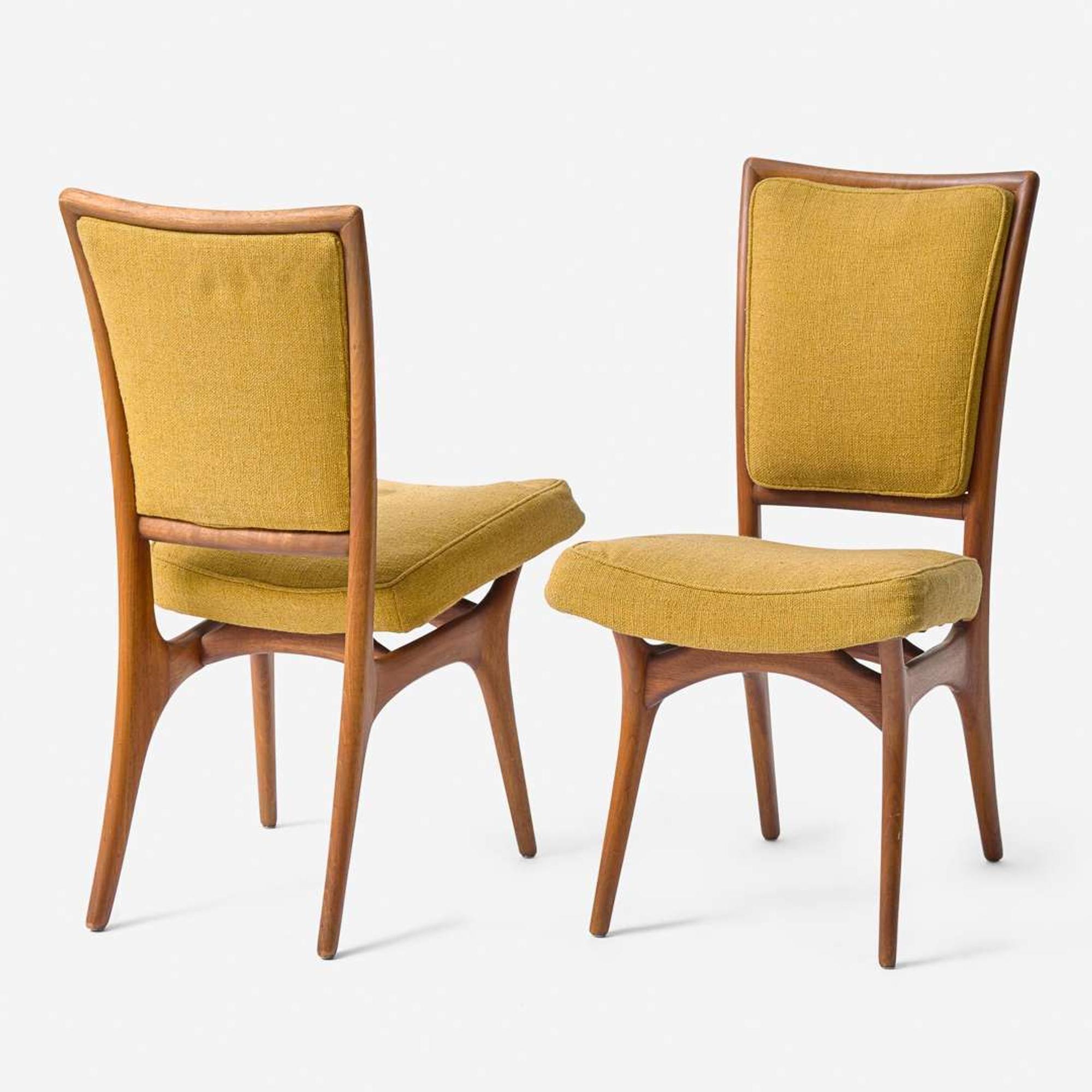 Vladimir Kagan (American, 1927-2016) Three Sculptured Dining Chairs, Model 175A, Kagan-Dreyfuss, Inc., USA, circa 1950