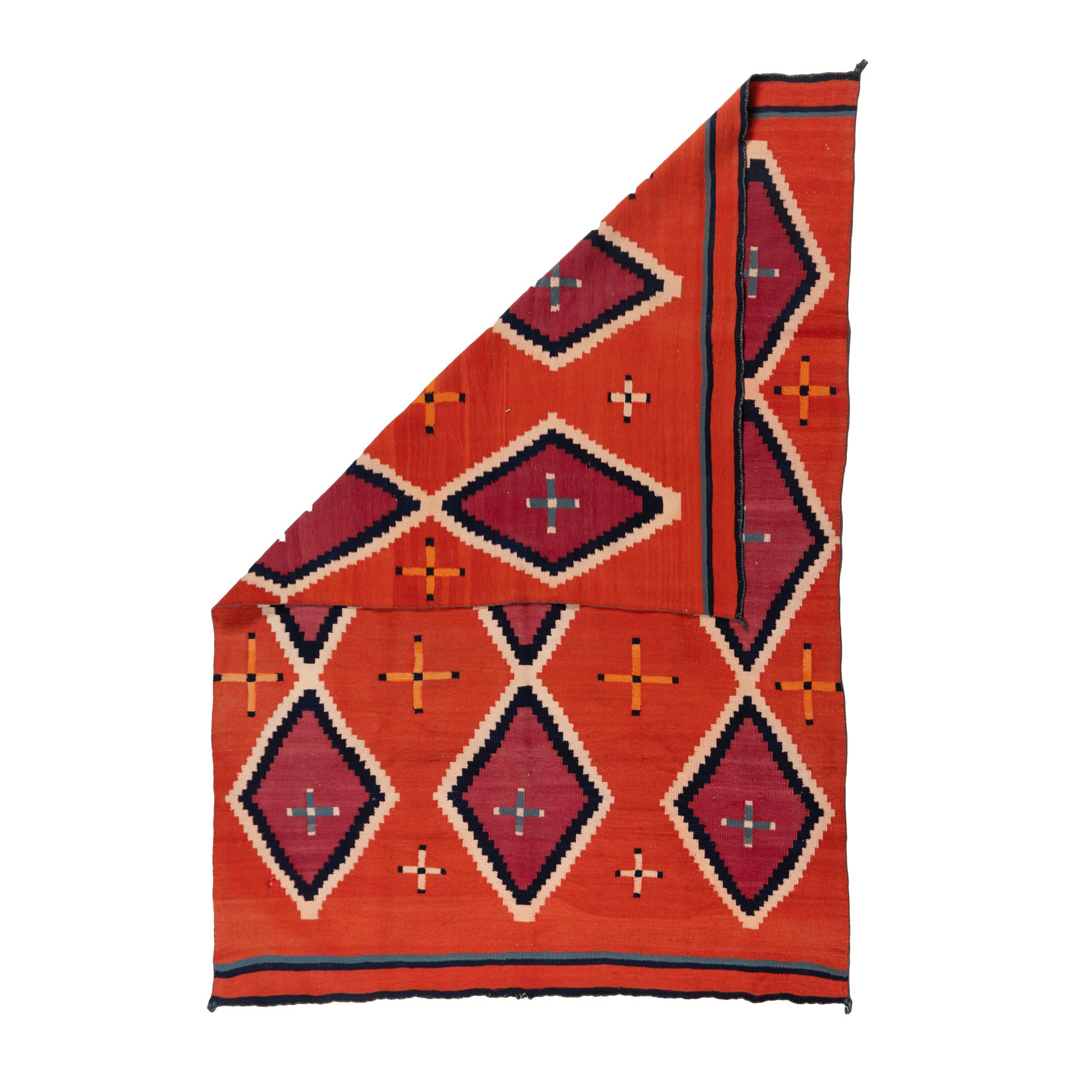 Navajo Transitional Late Classic Serape [Rug]