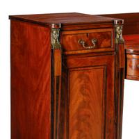 A Regency Gilt Bronze Mounted Mahogany Sideboard