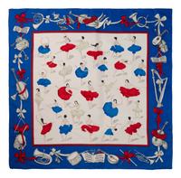 Two Hermès 90cm Silk Scarves