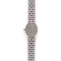 BAUME & MERCIER FOR TIFFANY & CO., 14K WHITE GOLD AND DIAMOND WATCH