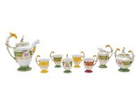 A Continental Porcelain Coffee Service