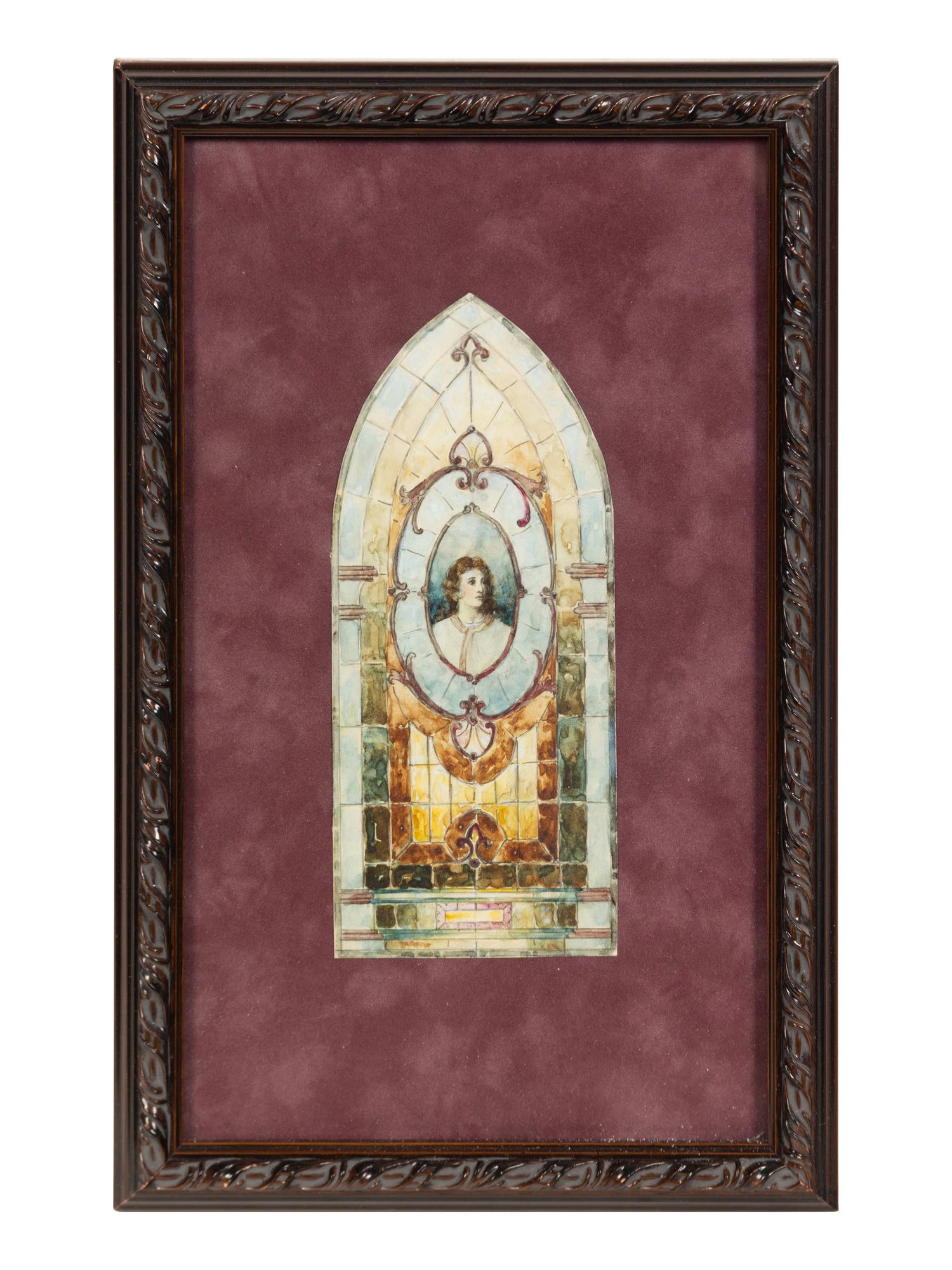 A Study for a Stained Glass Window