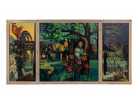 Triptych on a Maundy Thursday Theme