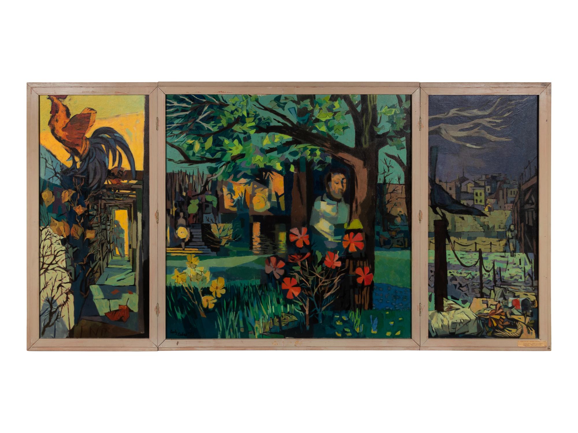 Triptych on a Maundy Thursday Theme