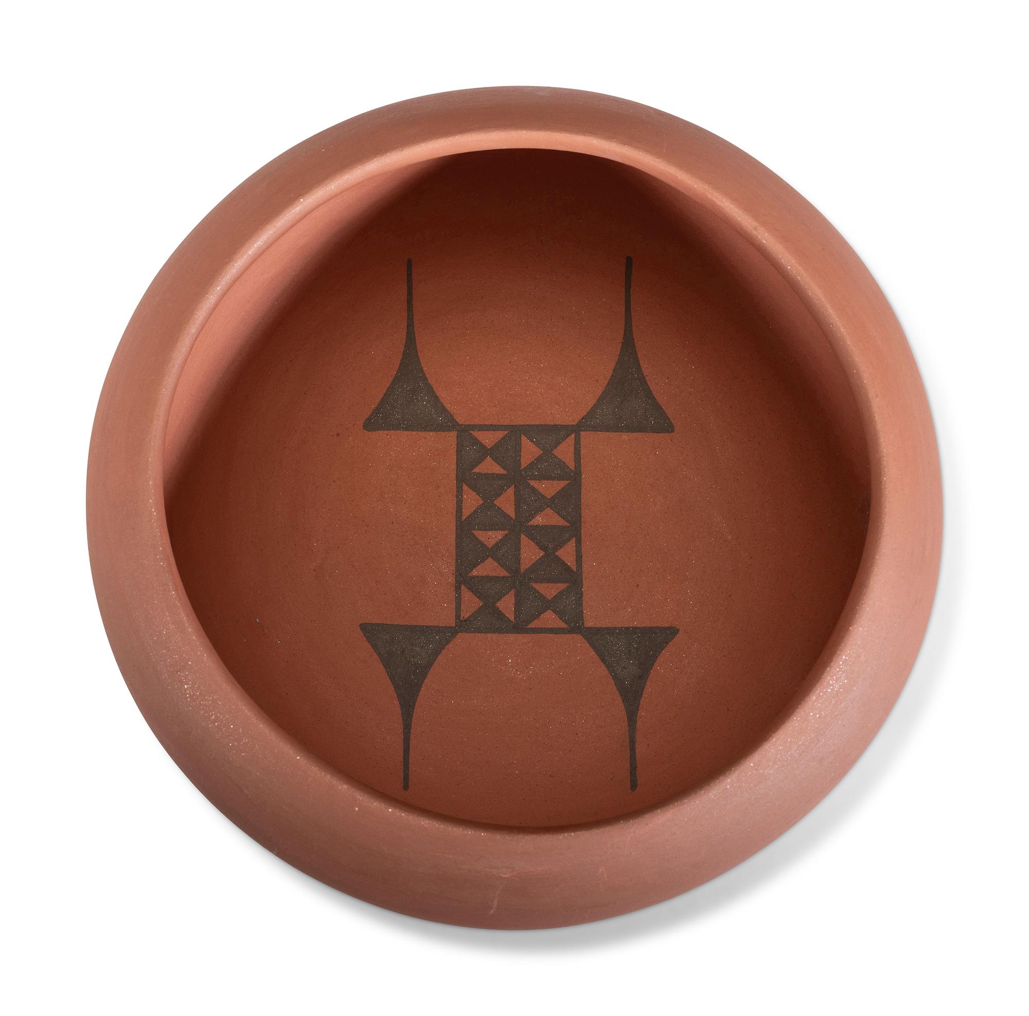 Micaceous Redware Bowl