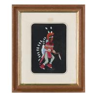 untitled, fancy dancers and woman with basket