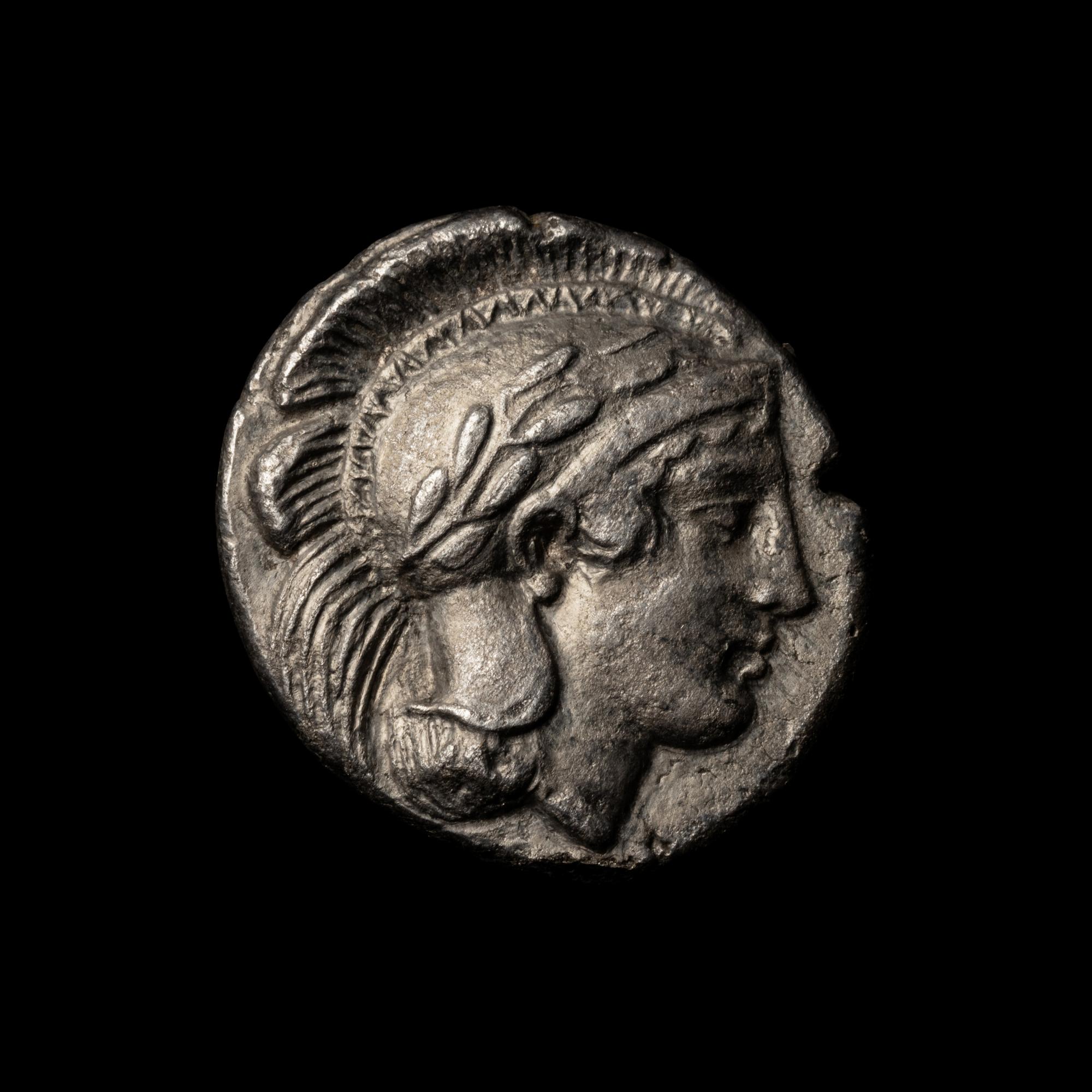 [ANCIENTS] LUCANIA. Thurium (c. 443-400 BC). AR Stater. (7.2 g, 20mm).