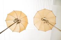 Pair of Umbrella Floor Lamps Herman Miller, USA