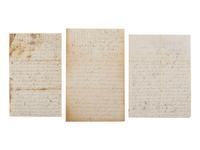 [CIVIL WAR]. Famed 20th Maine archive incl. letters and partial diary featuring Gettysburg content.