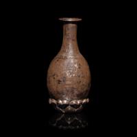 A Small Chinese Silver Reliquary Bottle, Tang Dynasty, Third Year of the Kaiyuan Era (715) — 唐開元三年（715）线刻四大天王像银舍利瓶