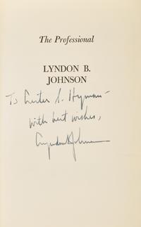 [Americana] Group of 9 titles inscribed by US politicians