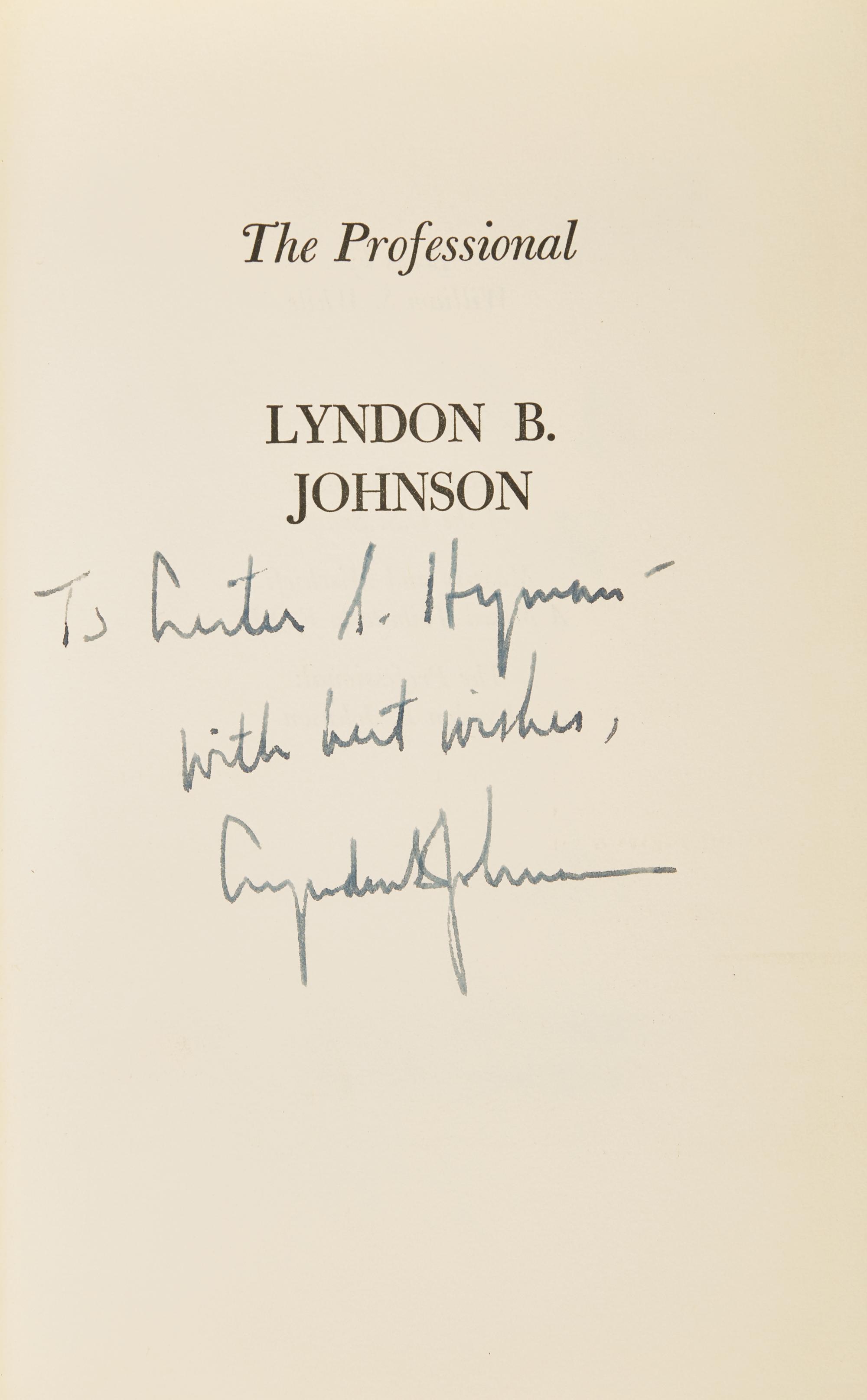 [Americana] Group of 9 titles inscribed by US politicians