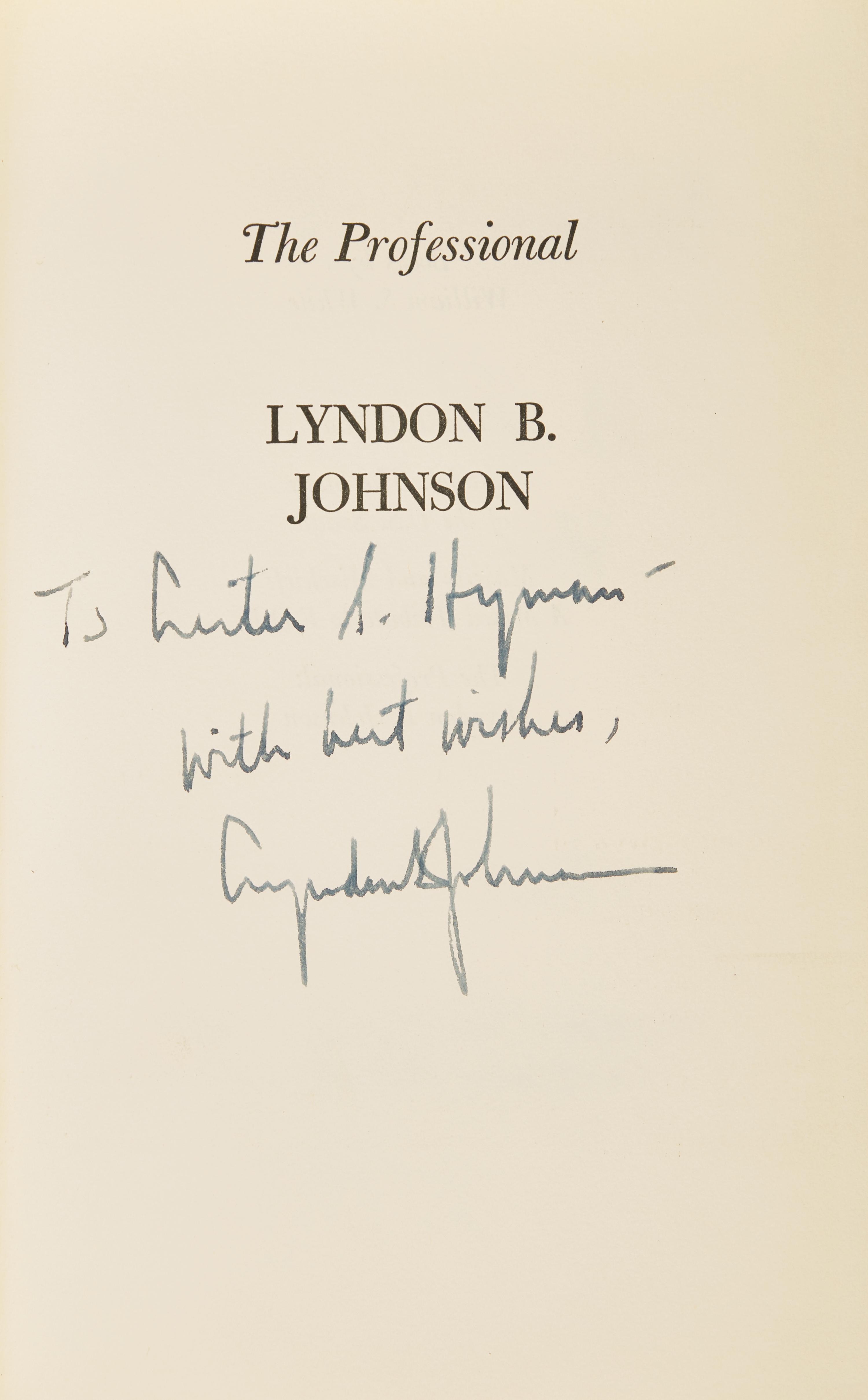 [Americana] Group of 9 titles inscribed by US politicians