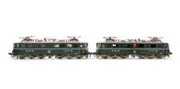 Two Fleischmann Polychrome HO-Gauge SBB/CFF: Crocodile Locomotives