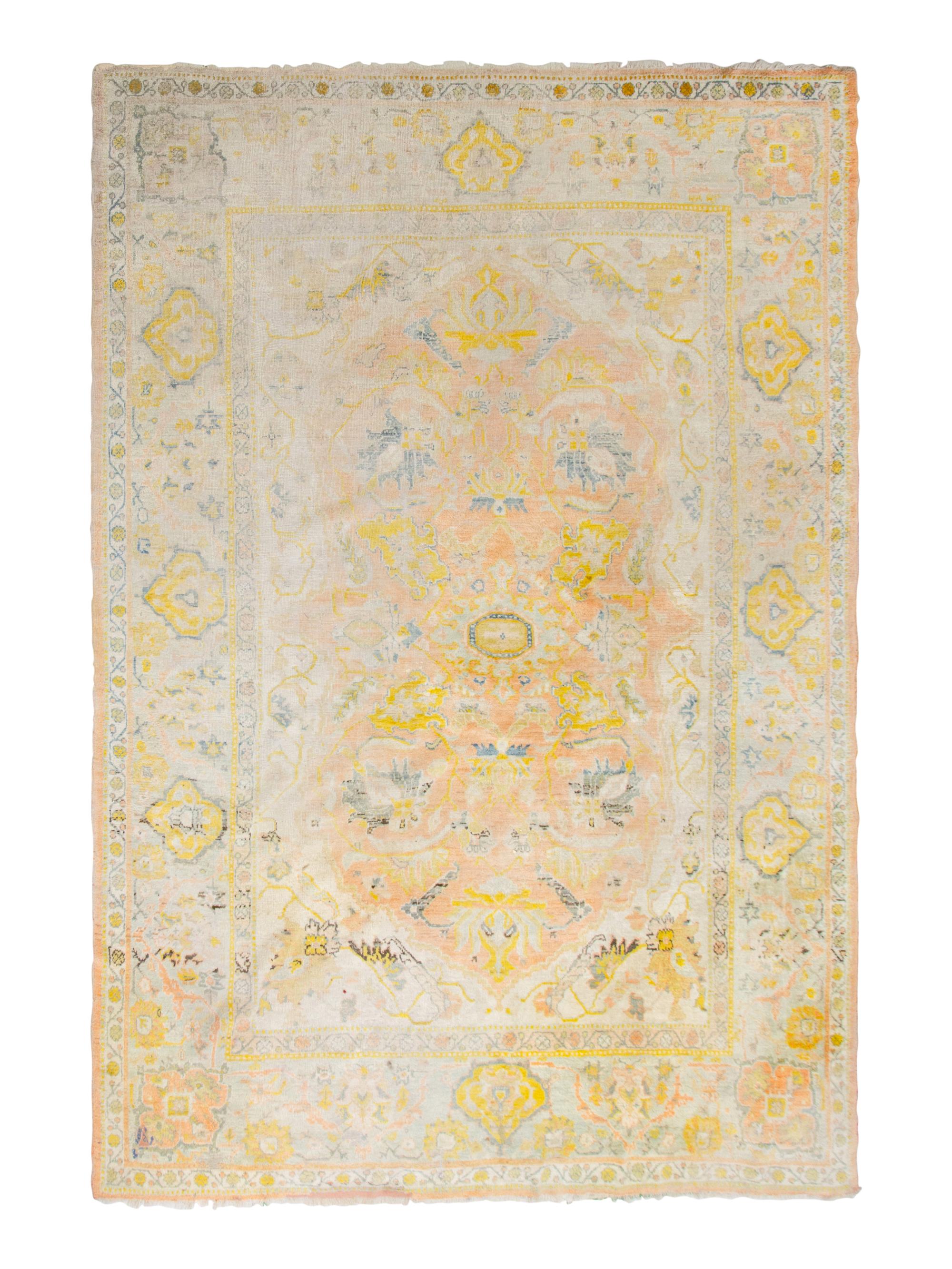 An Oushak Wool Rug