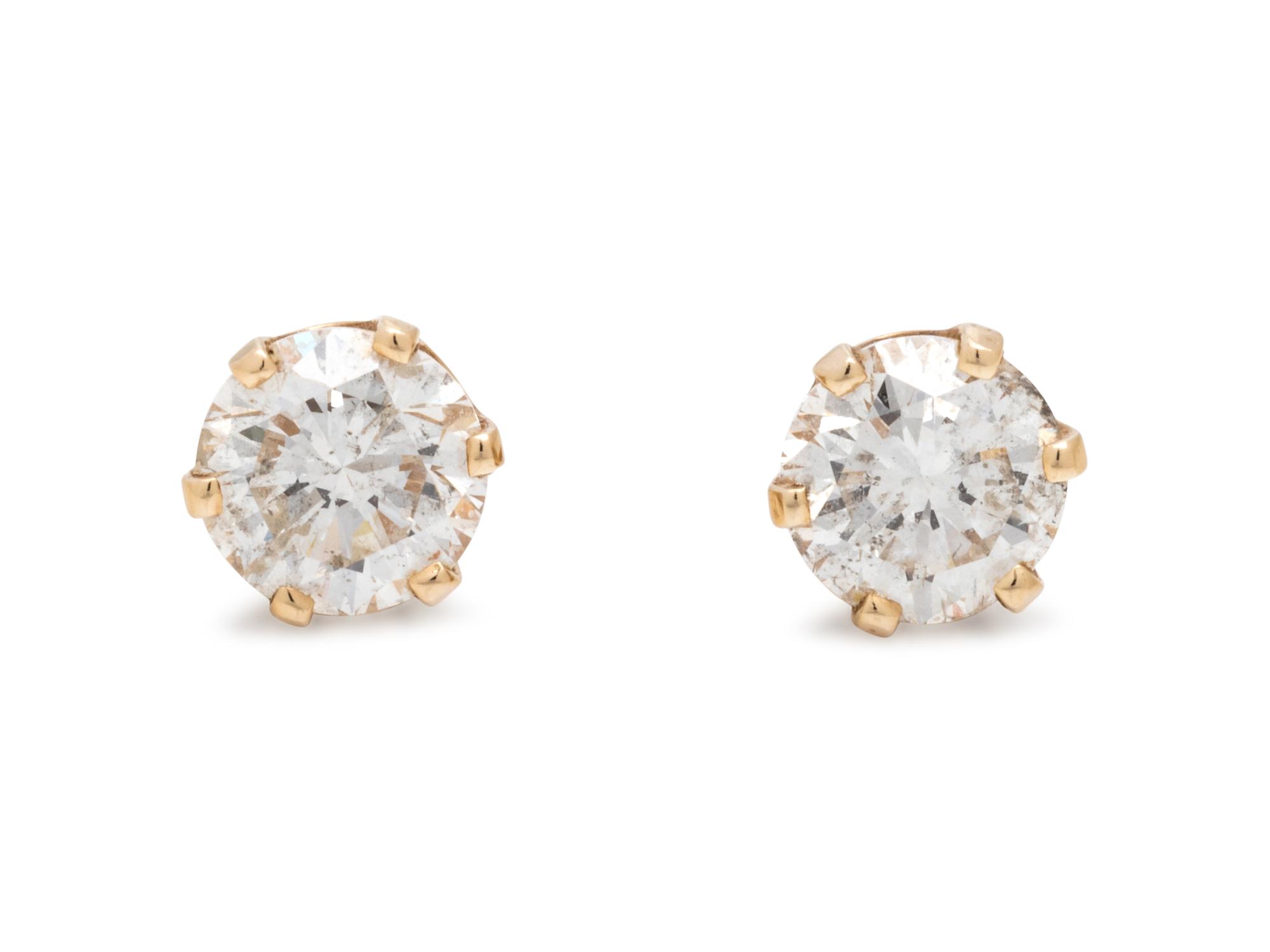 DIAMOND STUD EARRINGS