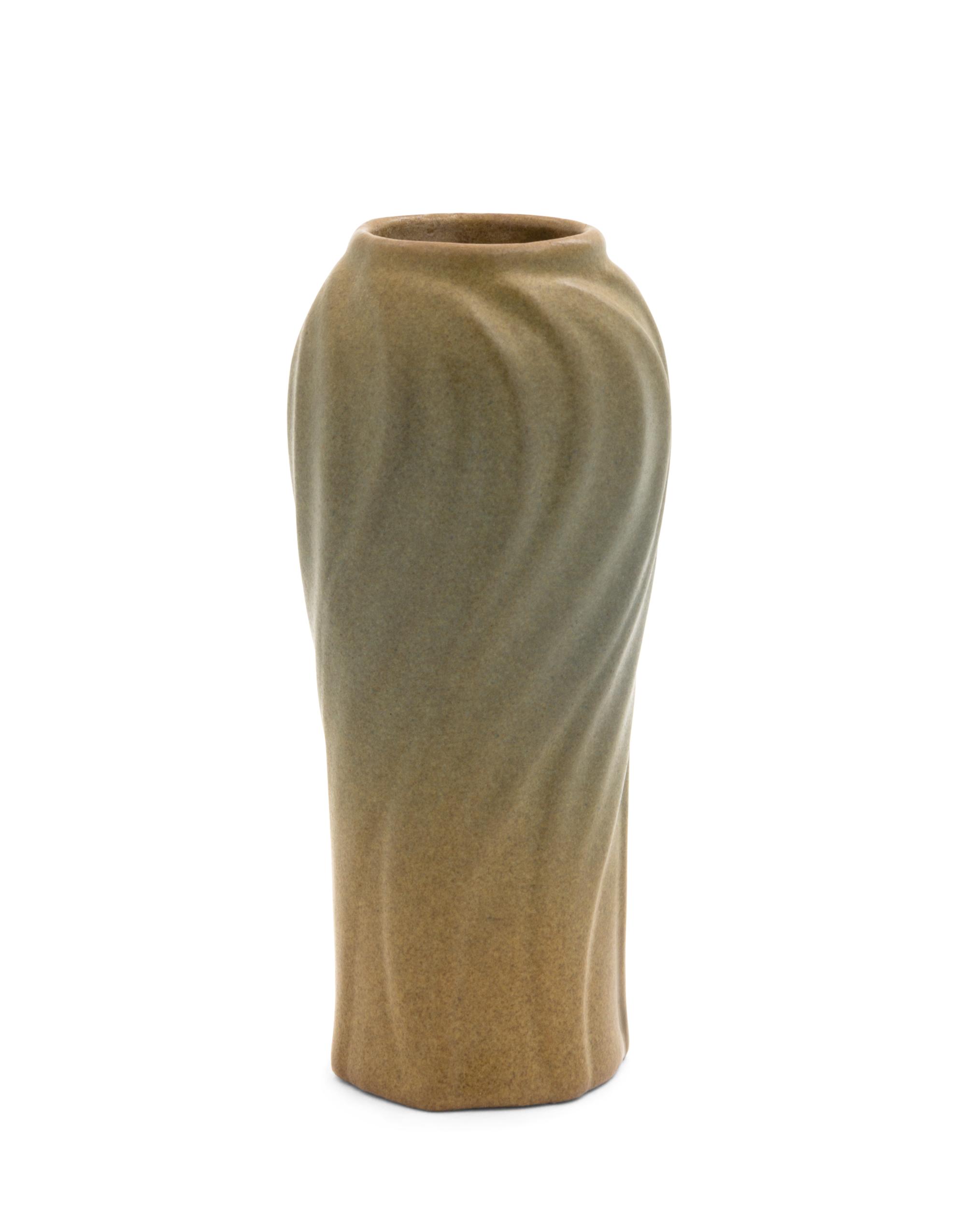 A Van Briggle Pottery Vase Height 6 3/4 inches.