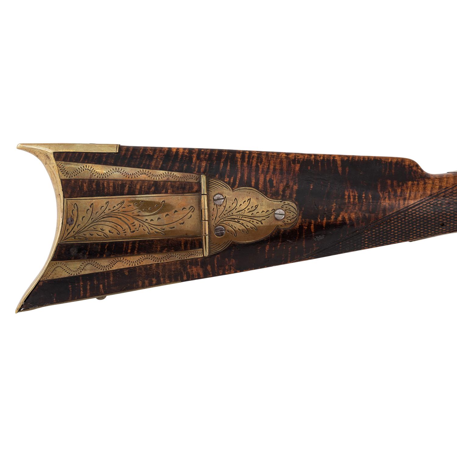 Percussion Trade Gun by A. Gibbs