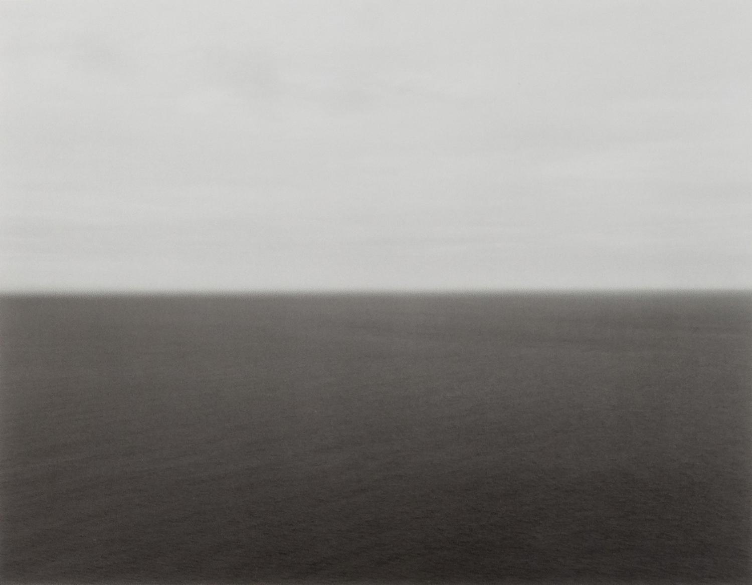 Hiroshi Sugimoto (born 1948) Arctic Ocean, Nord Kapp, 1990; and Bay of Biscay, 1991, from "Time Exposed"