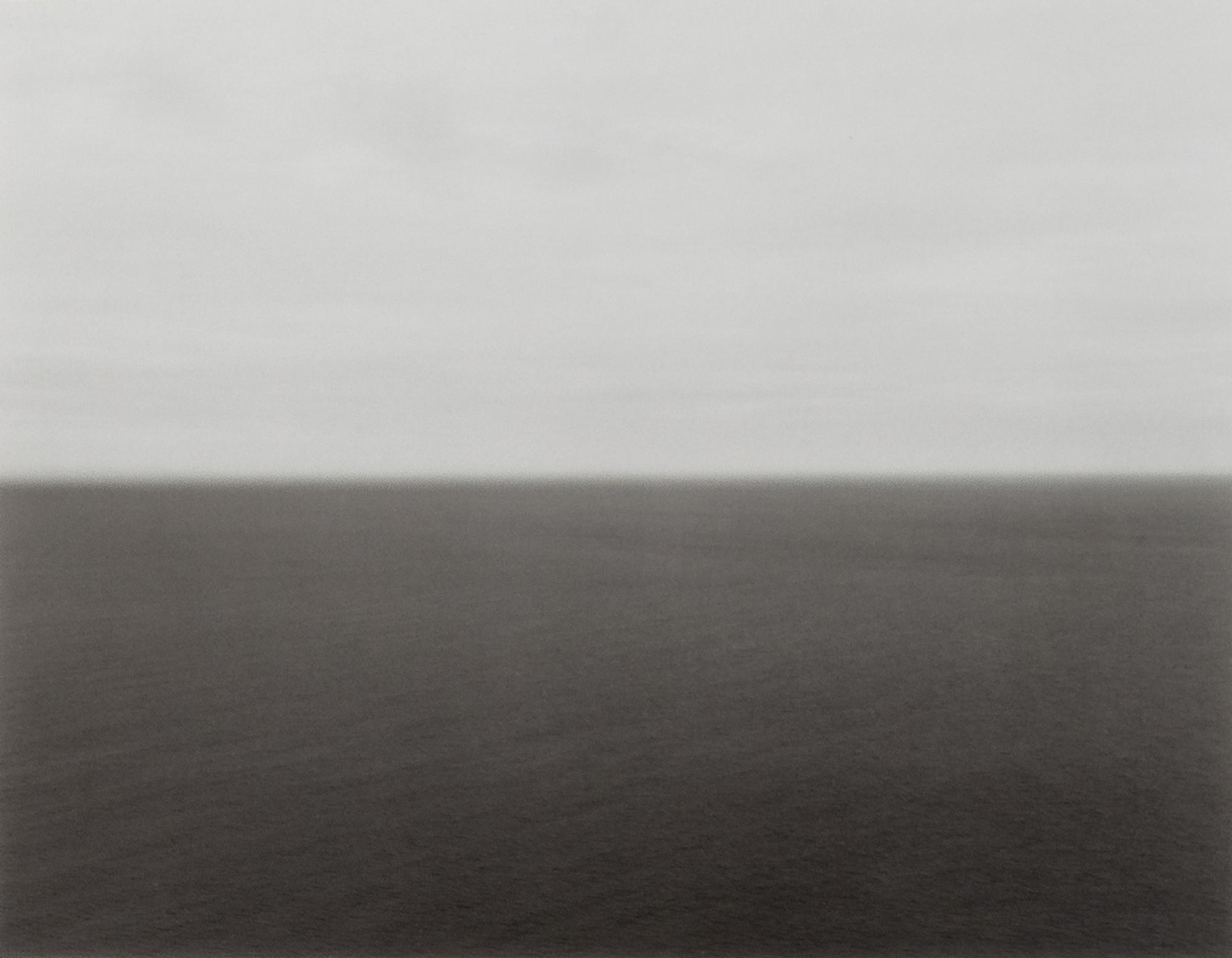 Hiroshi Sugimoto (born 1948) Arctic Ocean, Nord Kapp, 1990; and Bay of Biscay, 1991, from "Time Exposed"