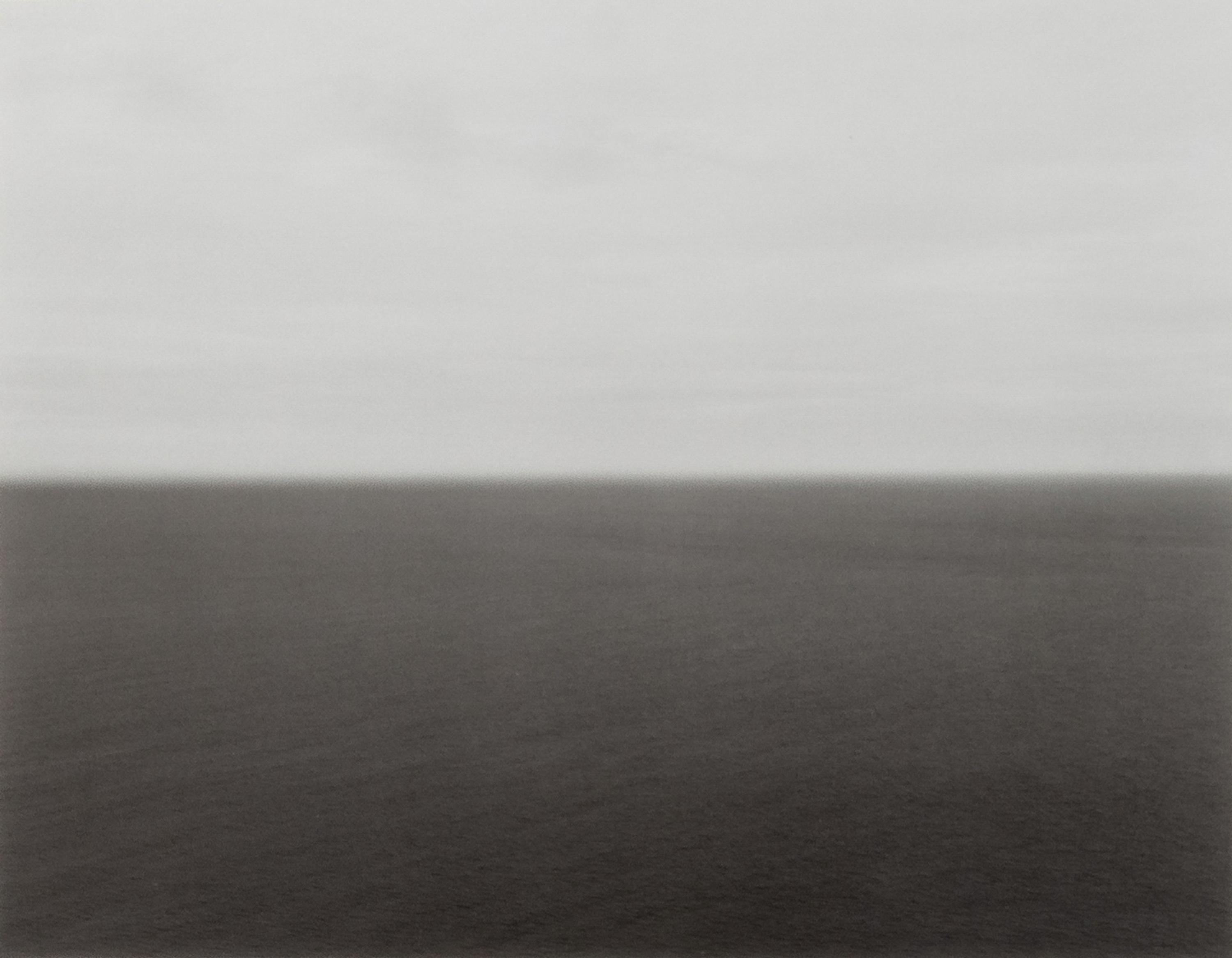 Hiroshi Sugimoto (born 1948) Arctic Ocean, Nord Kapp, 1990; and Bay of Biscay, 1991, from "Time Exposed"