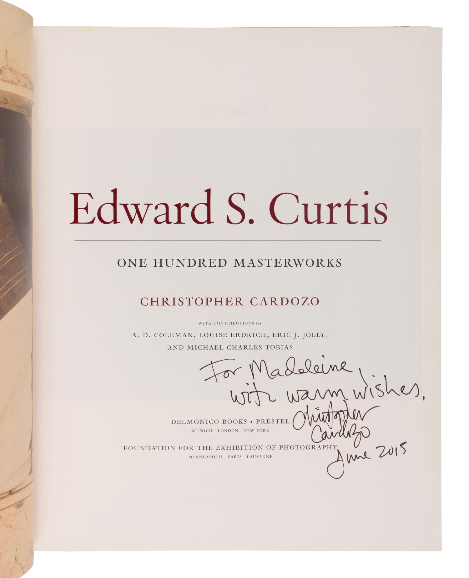 ART A group of 4 works, most SIGNED OR INSCRIBED TO SECRETARY ALBRIGHT: