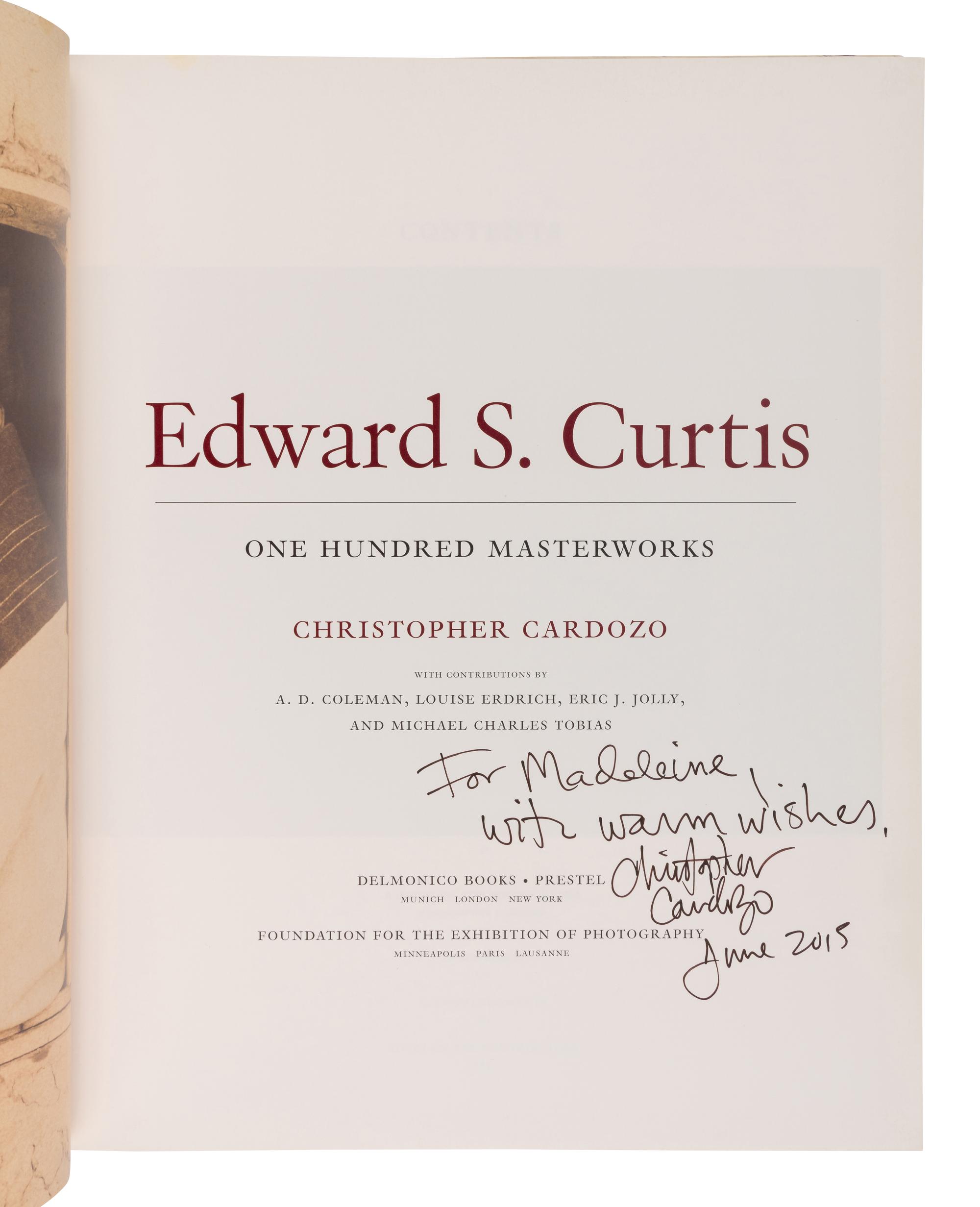 ART A group of 4 works, most SIGNED OR INSCRIBED TO SECRETARY ALBRIGHT: