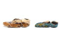 Collection of Plains Child's Moccasins