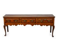 A Provincial George III Oak Sideboard — 18TH/19TH CENTURY