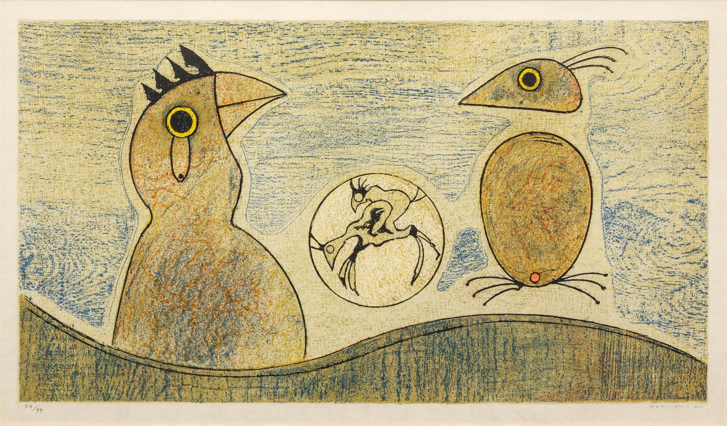 Composition with Birds