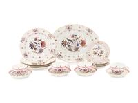 A Group of Herend Motif Hongrois Grand Porcelain Articles