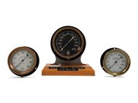 An Grissom Russell Co. Brass-Cased Locomotive Steam Pressure Gauge