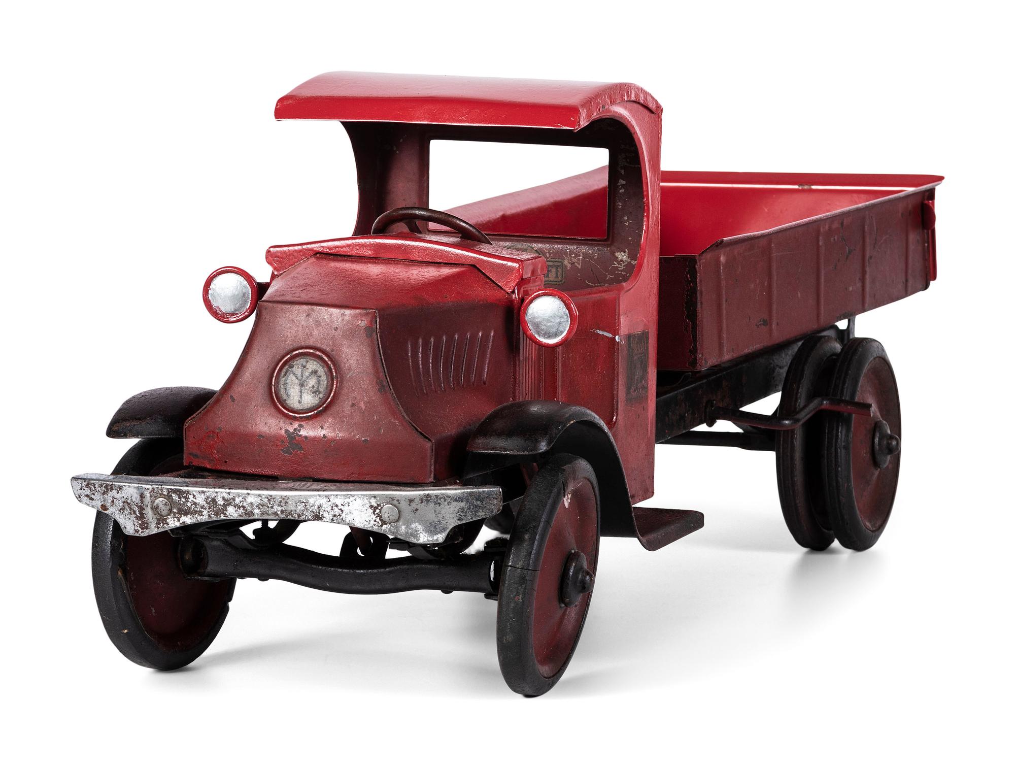 A Mack Jr. ' Steelcraft' Pressed Steel Dump Truck