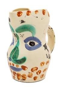 Pablo Picasso, (Spanish, 1881-1973), Face with Points, 1969