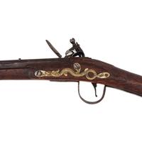 Shortened American Fur Company Marked Flintlock Northwest Trade Gun by Chance