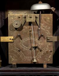 A Chinese Export Rosewood Clock